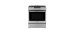 30" Slide-In Electric Range, 4 Radiant Burners, Stainless Steel, GE JCS830SVSS