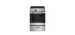 24" Freestanding Electric Range, 4 Radiant Burners and Drawer, Storage, Stainless Steel, Haier QCAS740RMSS