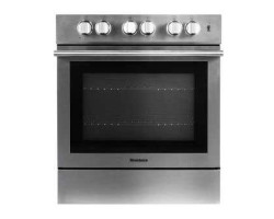 Cuisinière en Vitrocéramique de 30 po. Blomberg avec 4 brûleurs en Inox BERU30422CSS