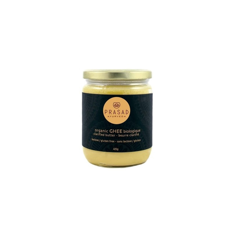 Prasad Ayurveda / 425 g Ghee - Beurre clarifié biologique