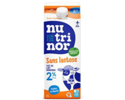 Nutrinor / 2 l Lait nordique - 2% sans lactose