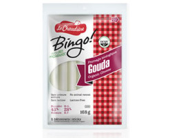 Fromagerie La Chaudière / 168 g Bâtons fromage biologique Bingo Gouda