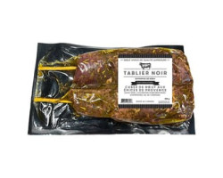 Tablier Noir / 400 g Cubes de boeuf aux épices de Provence