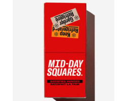 Mid Day Squares / 12x33 g Carré collation  - Croquant amandes x12