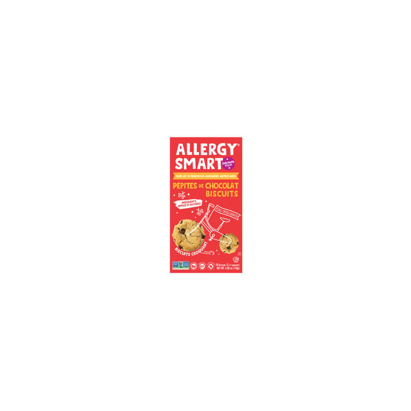 Allergy Smart / 140 g Biscuits croquants - Pépites de chocolat