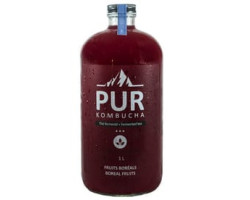 Pur Kombucha / 1 l Kombucha biologique - Fruits boréals