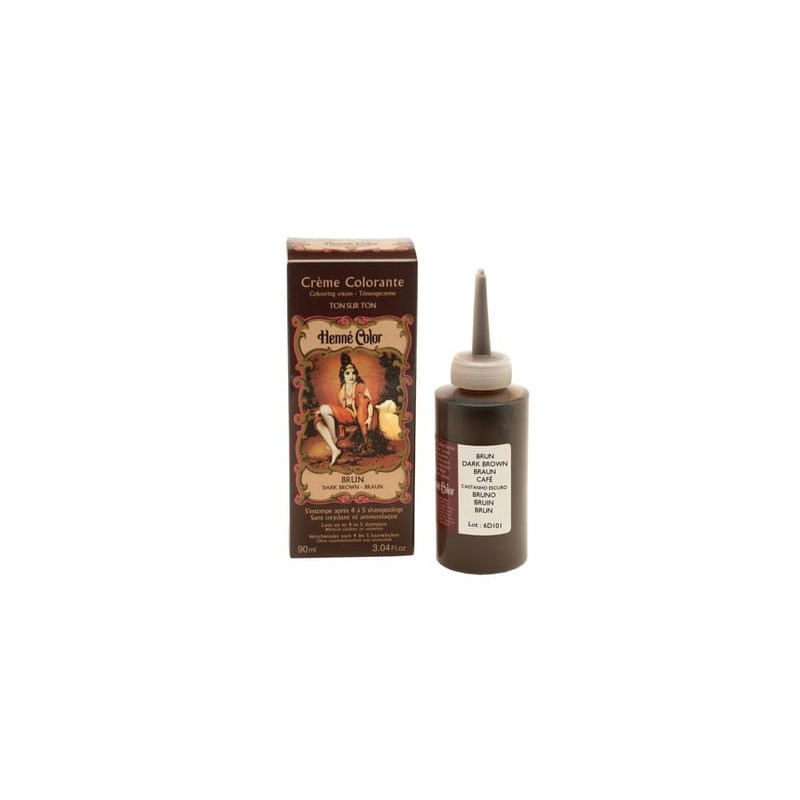 Henné Color / 90 ml Crème colorante - Brun