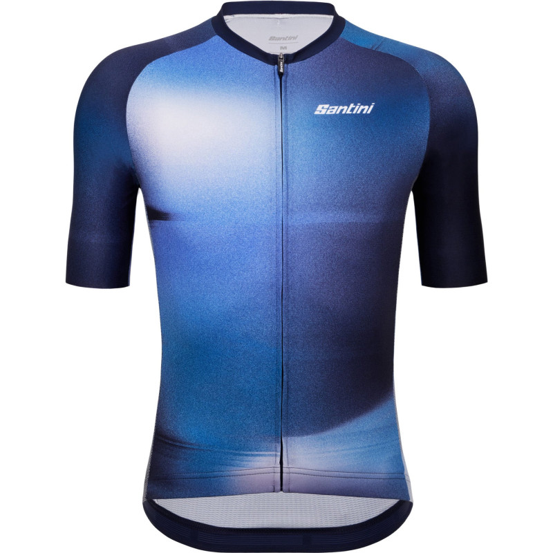 Santini Maillot à manches courtes Ombra Eco Micro - Unisexe