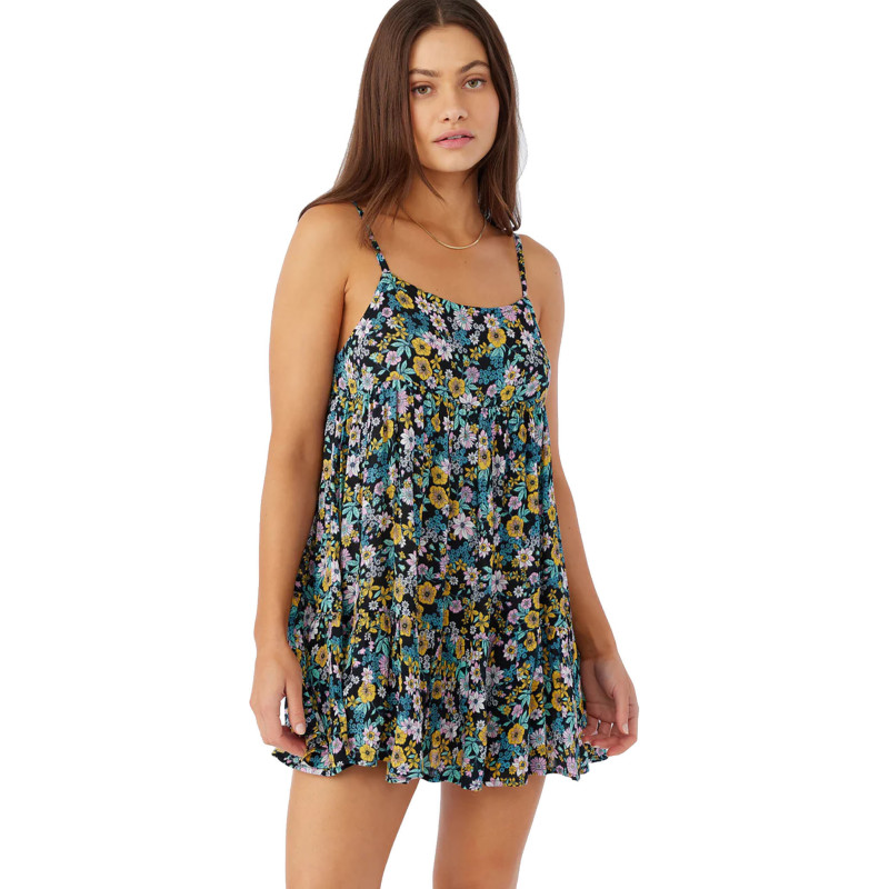 O'Neill Robe cache-maillot courte tissé imprimé Rilee - Femme