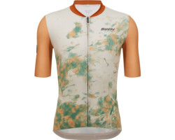 Santini Maillot à manches courtes coupe ajustée Marble - Homme