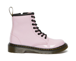 Dr. Martens Bottes à lacets en cuir verni 1460 - Enfant