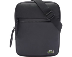 Lacoste Sac à bandoulière LCST Medium Zip-Up Petit Piqué - Homme