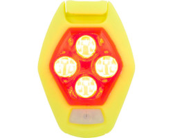 HyperBrite RX Strobe LED Rechargeable Clip Light