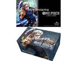 One piece card game -  trafalgar - ensemble surface de jeu et coffret de rangement (anglais)