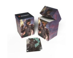 Magic the gathering -  boîte de plastique pour deck - kellan (100+) -  les hors-la-loi de croisetonnerre