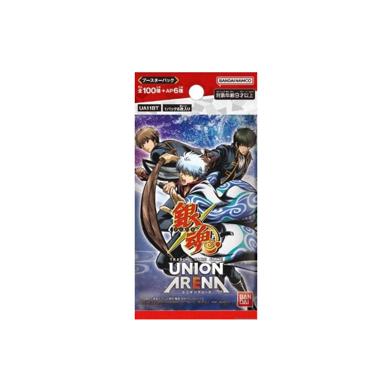 Union arena -  paquet booster (japonais) (p8/b16) bt11 -  gintama