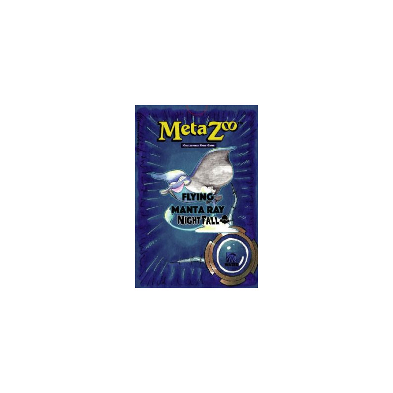 Metazoo -  theme deck - flying manta ray (anglais) -  nightfall 1st edition