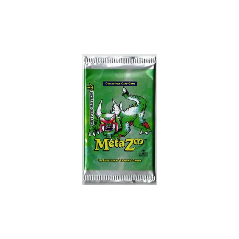 Metazoo -  booster pack (anglais) (p12/b36) -  cryptid nation 2nd edition