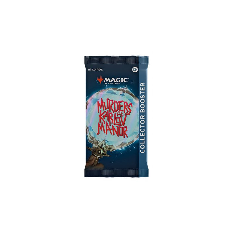 Magic the gathering -  paquet booster collector (anglais) (p15/b12) -  murders at karlov manor