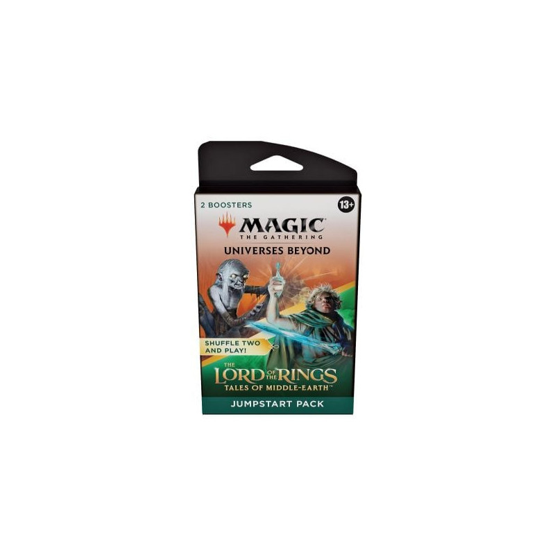 Magic the gathering -  boîte de 2 paquet booster jumpstart (anglais) (p20/b18) -  lord of the rings: tales of the middle-earth