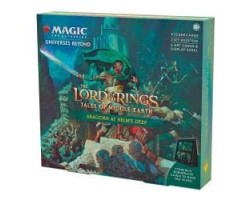 Magic the gathering -  aragorn at helm's deep - scene box (anglais) -  lord of the rings: tales of the middle-earth - holiday