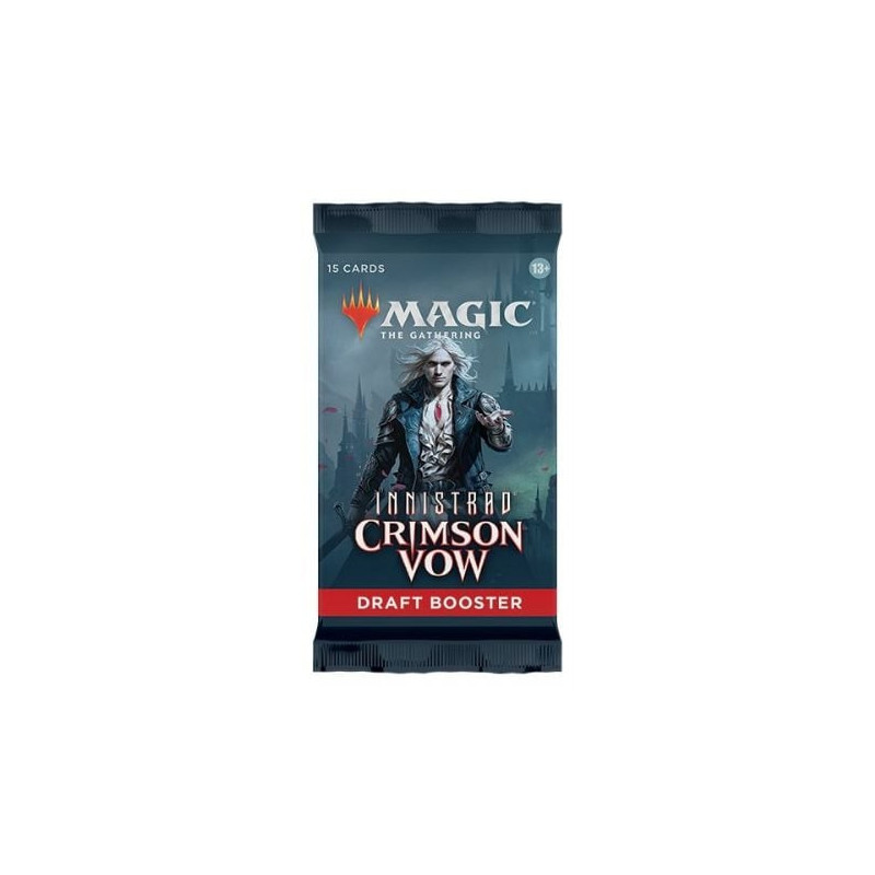 Magic the gathering -  paquet booster draft (anglais) (p15/b36/c6) -  innistrad crimson vow