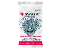 Magic the gathering -  paquet booster collector (anglais) (p15/b12/c6) -  adventures in the forgotten realms