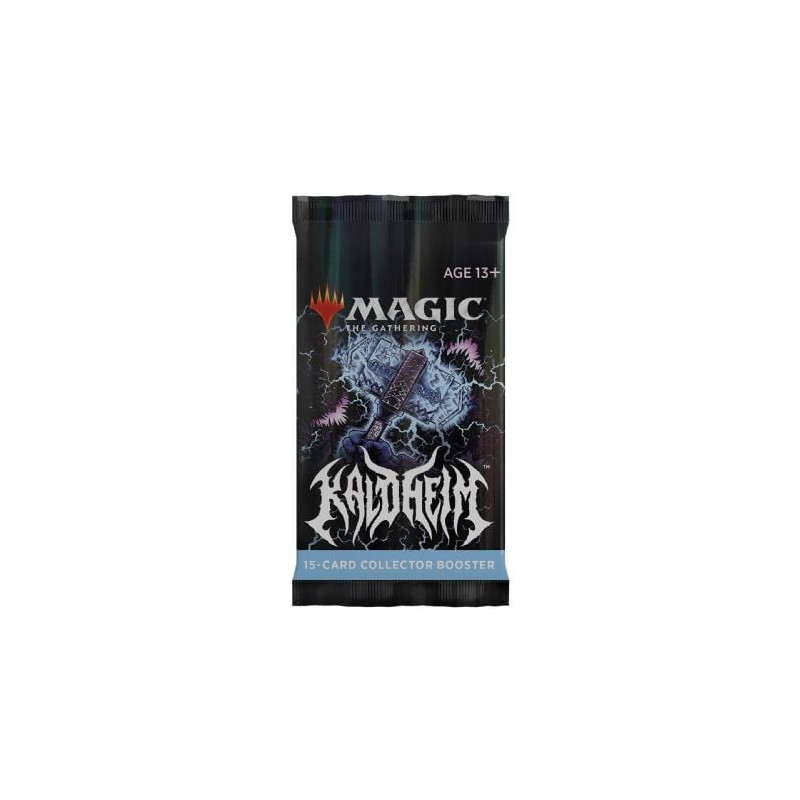 Magic the gathering -  paquet booster collector (anglais) (p15/b12/c6) -  kaldheim