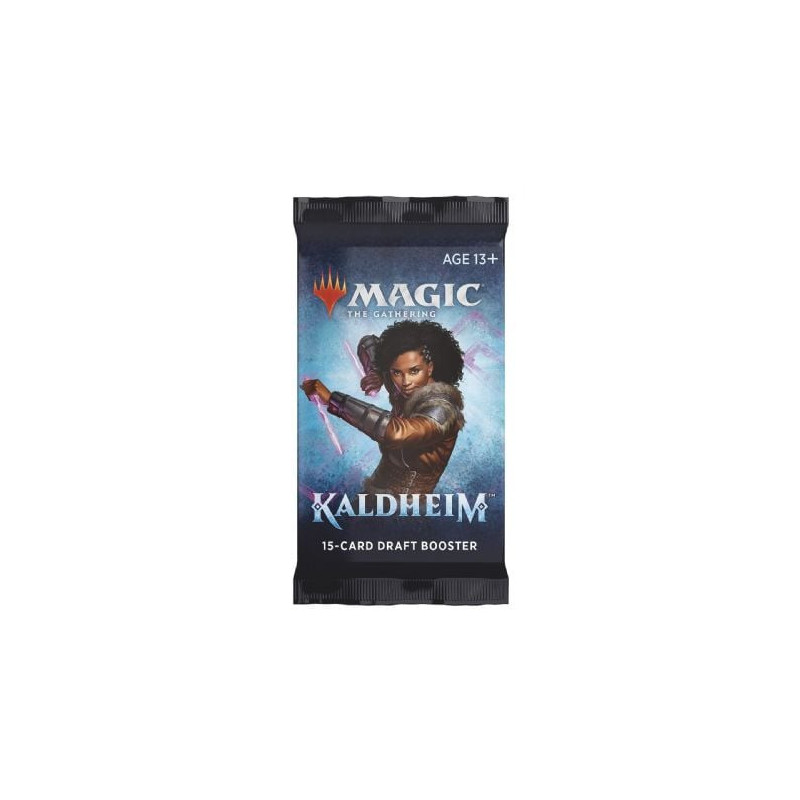 Magic the gathering -  paquet booster draft (anglais) (p15/b36/c6) -  kaldheim