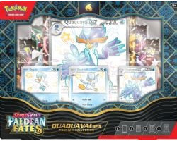 Pokémon -  paldean fates - quaquaval ex premium collection (anglais) sv4.5 -  scarlet and violet