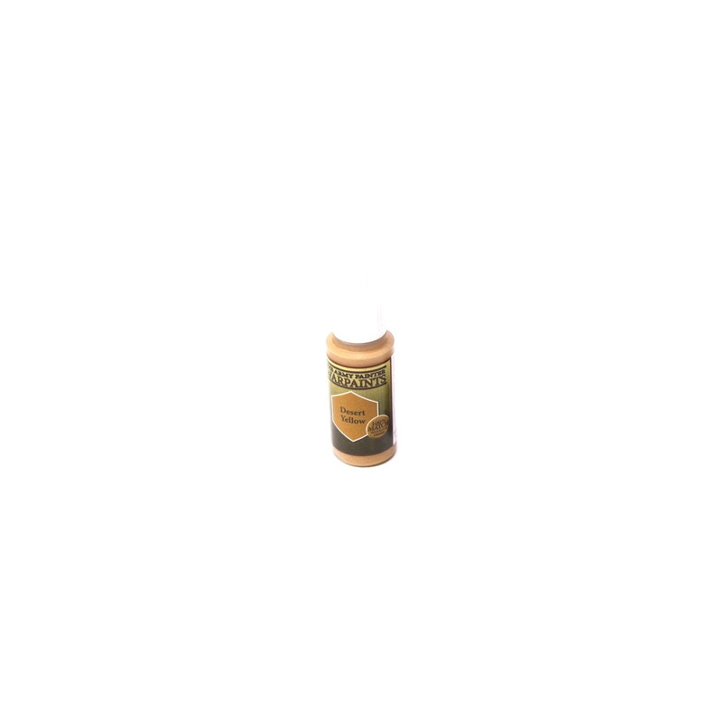 Warpaints -  warpaints - desert yellow (18 ml) -  army painter ap4 wp1121