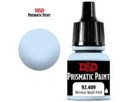 Dungeons & dragons -  winter wolf pelt -  prismatic paint