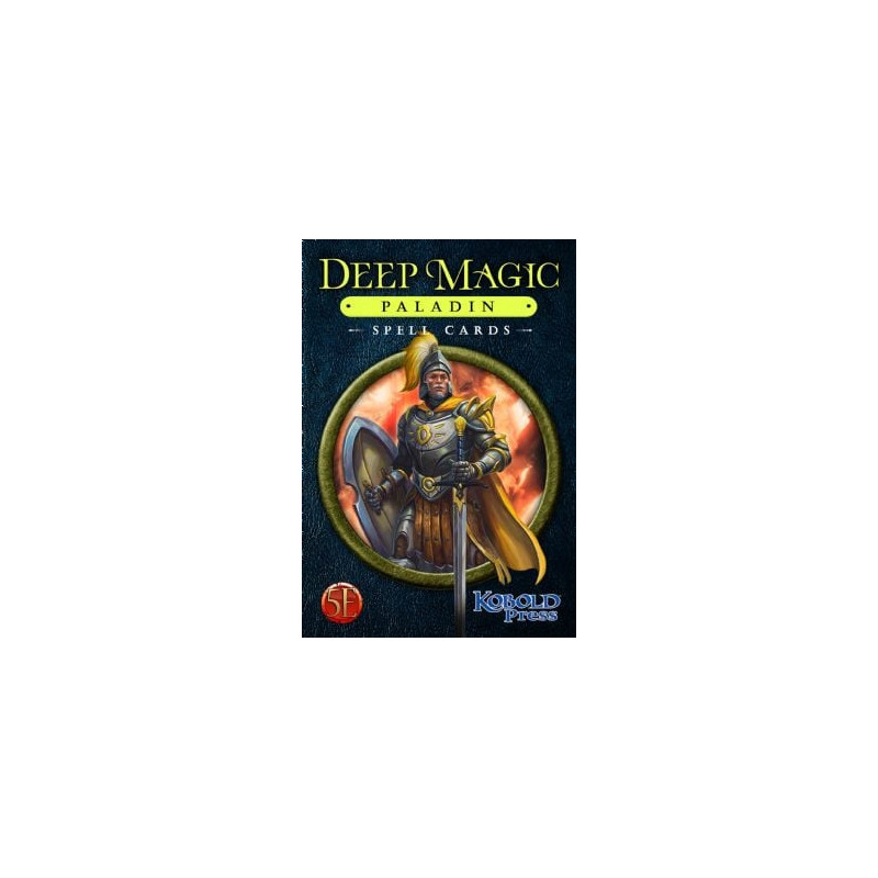 Kobold press -  deep magic - paladin spell cards (anglais)
