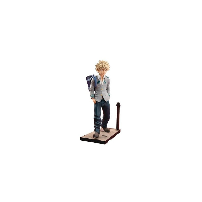 My hero academia -  figurine de katsuki bakugo - version uniforme d'école -  konekore