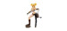 Fairy tail -  figurine en pvc de lucy heartfilia - version taureau -  pop up parade