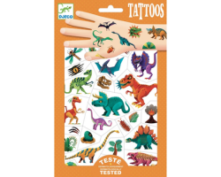 Djeco - Tatouages Temporaires, Dino Club