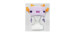 Minecraft -  chapeau en peluche d'axolotl lilas