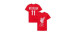 Liverpool football club -  t-shirt "m. salah" - rouge (enfant)