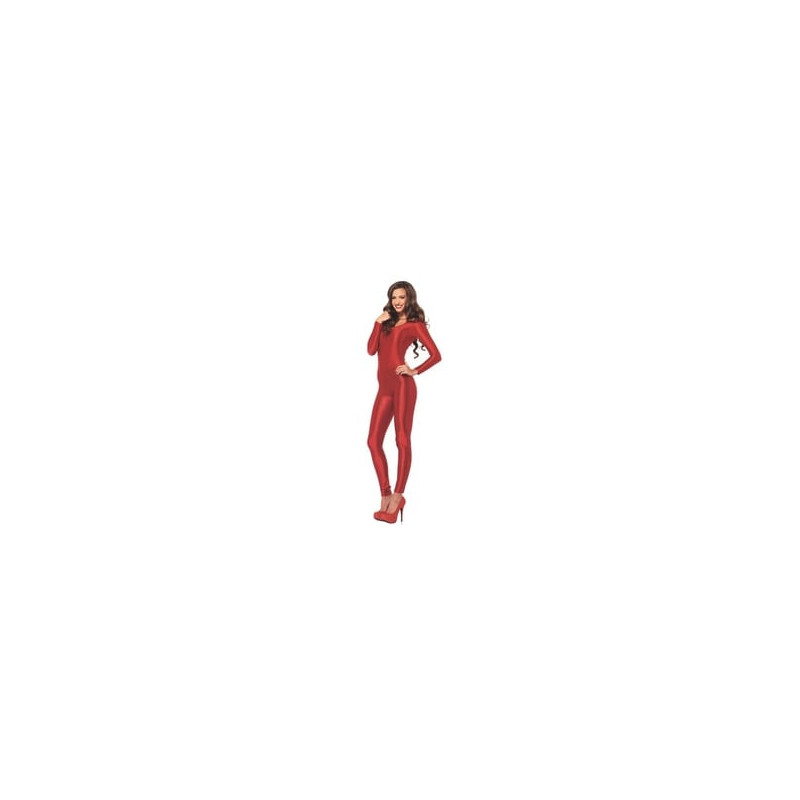 Bodysuit -  combinaison en spandex - rouge -  bodysuit