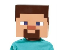 Minecraft -  masque de steve (enfant)