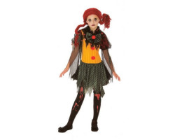 Zombie -  costume de zombie clown (enfant)