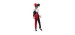 Harley quinn -  costume de harley quinn (enfant) -  super hero girls