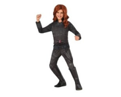 Avengers -  costume de black widow (enfant) -  captain america 3 : civil war