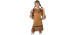 Amerindien -  costume d'amerindienne (enfant)