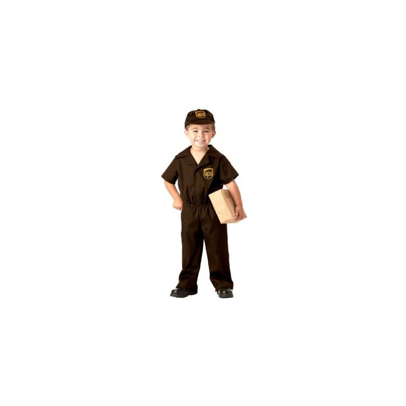 Métiers -  costume d'employé d'ups (enfant)