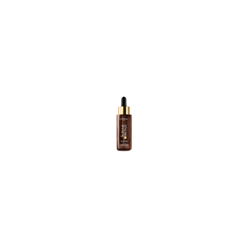 L'ORÉAL PARIS Sublime Bronze autobronzant sérum pour le visage avec acide hyaluronique, 30 ml