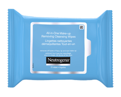 NEUTROGENA Lingettes nettoyantes démaquillantes tout-en-un, 25 unités