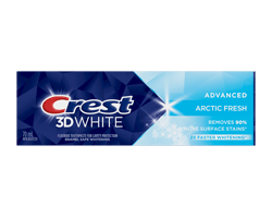 CREST 3D White avancé dentifrice blanchissant, fraîcheur arctique, 70 ml