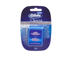 GLIDE 3D White soie dentaire blanchissante + Scope, 35 m, éclat de menthe