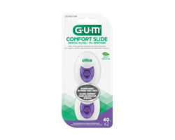 G·U·M Comfort Slide fil dentaire, menthe, 2 x 40 m